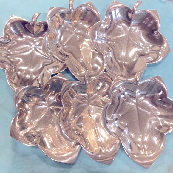 Tiffany & Co. Other Tiffany Co Rare 6 Piece Sterling Nut Dish Set